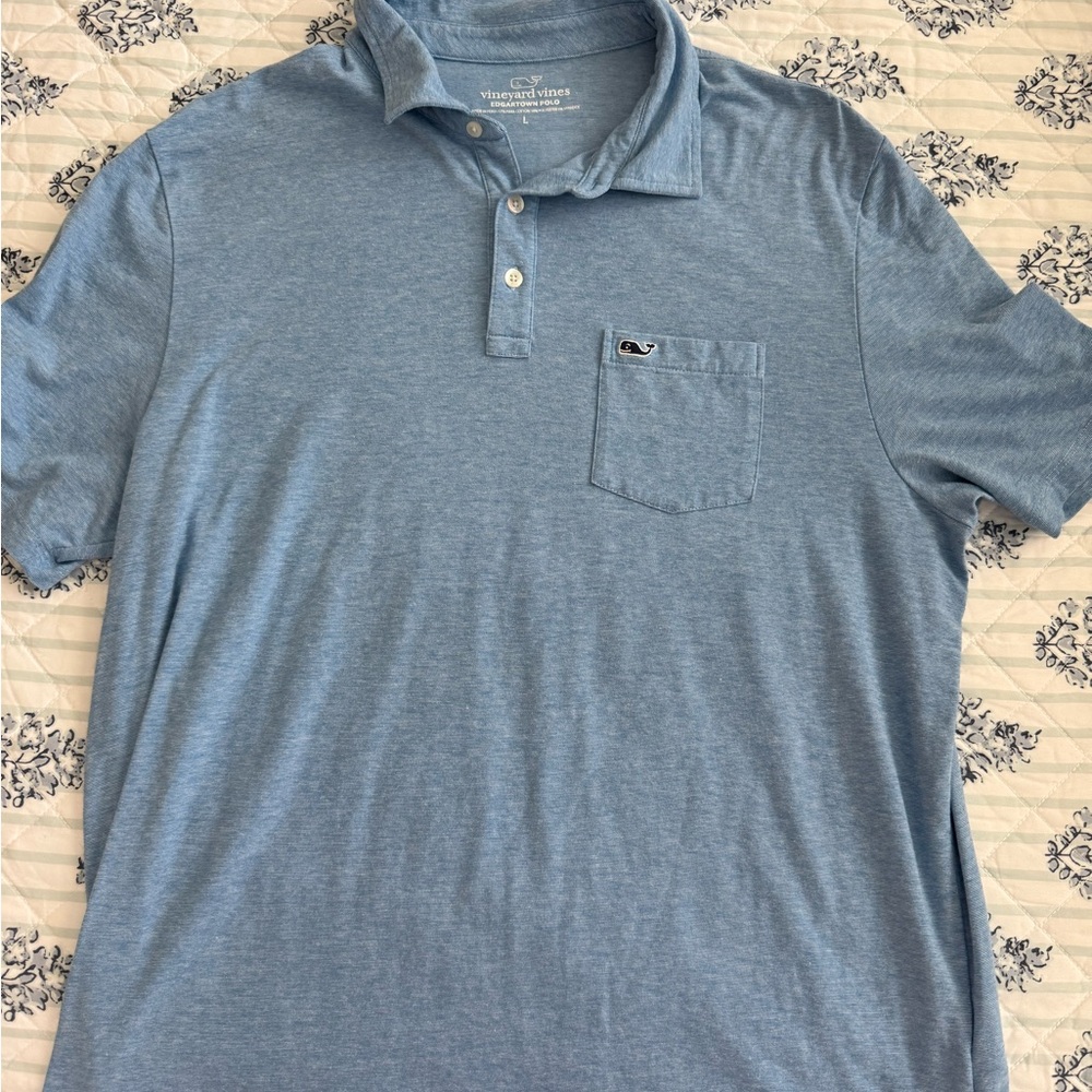 Vineyard Vines Light Blue Polo Shirt for Men